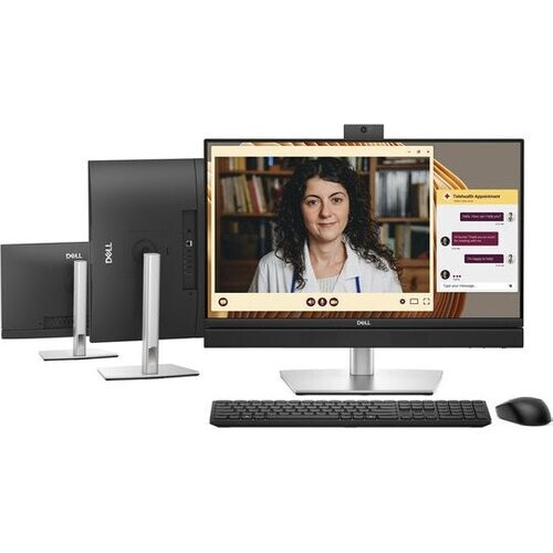 Tweedekans DELL Pro QC24251 - Alles-in-één PC - 24 inch - Core i5 - 16 GB RAM - 512 GB SSD - Windows 11 Pro - Webcam, Speakers & Microfoon Tweedehands