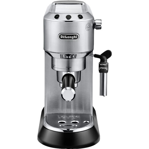 Tweedekans De'Longhi EC685.M Dedica Zilver Tweedehands