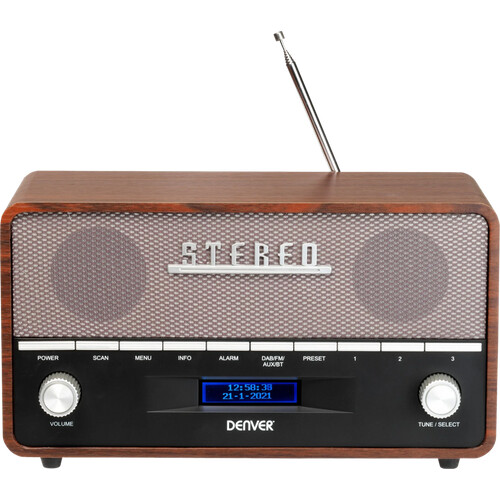 Tweedekans Denver DAB-36 Donkerbruin Tweedehands