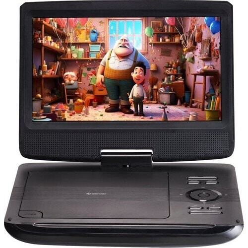 Tweedekans Denver Draagbare DVD Speler Auto - 10 inch - Incl. Hoofdsteunhouder - USB - Draaibaar Scherm - MT1097 Tweedehands
