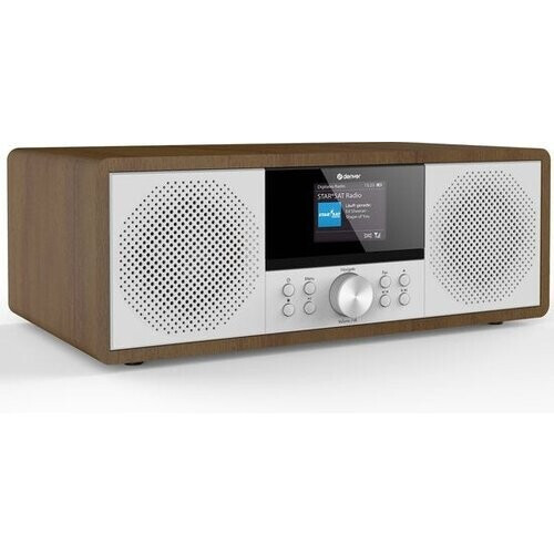 Tweedekans Denver Internet Radio - DAB Radio - FM Radio - CD Speler - Bluetooth - 200W - AUX/USB - MIR270 - Hout Tweedehands