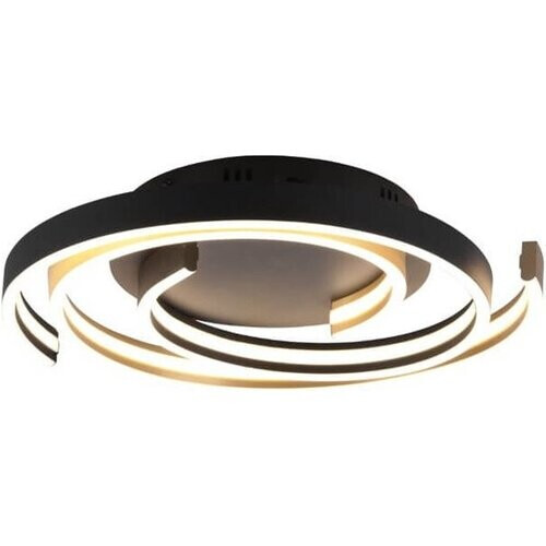 Tweedekans Dimbare plafondlamp Caya goud met zwart - 641910208 Tweedehands