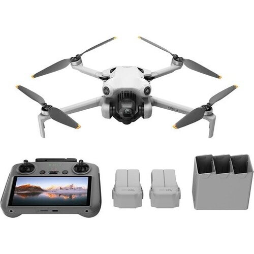 Tweedekans DJI Mini 4 Pro - Drone - Fly More Combo - Met RC331 Smart Controller Tweedehands