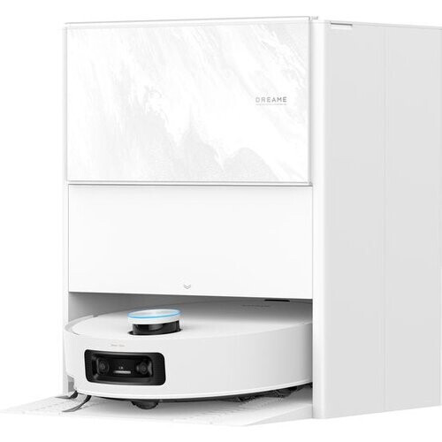 Tweedekans Dreame Aqua 10 Ultra Track Complete - Krachtige 2-in-1 Robotstofzuiger met Zelfreinigende Dweil - Obstakeldetectie en Automatisch Leegstation - 25.000 Pa Zuigkracht – Overwint Drempels tot 6 cm Tweedehands