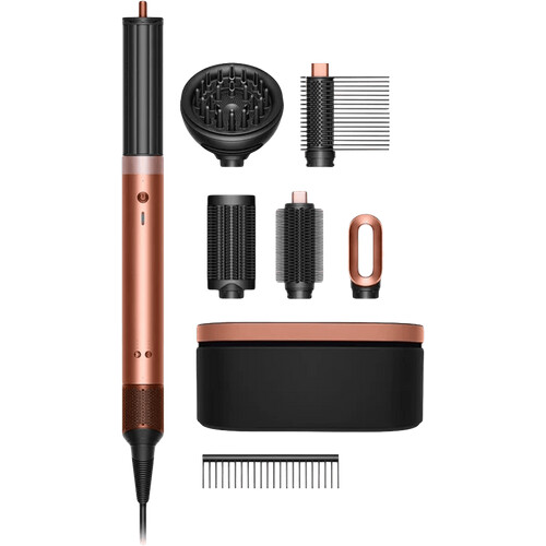 Tweedekans Dyson Airwrap Co-anda 2x Curly + Coily Limited Edition Amber Silk Tweedehands