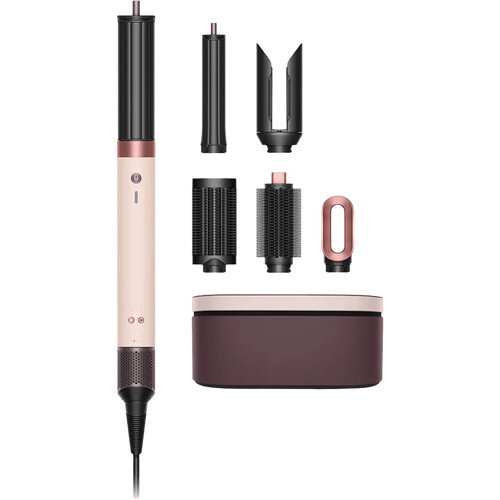 Tweedekans Dyson Airwrap Co-anda 2x Straight + Wavy Ceramic Pink Tweedehands