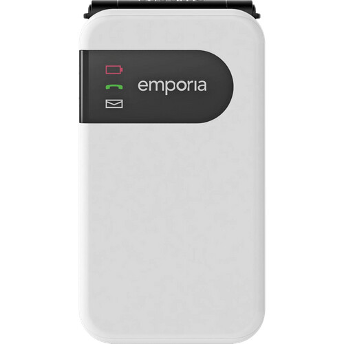 Tweedekans Emporia Simplicity Glam Senioren Telefoon Wit Tweedehands