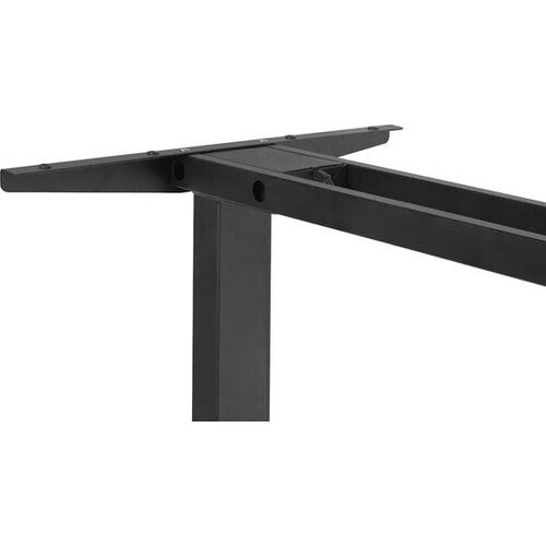 Tweedekans Feel Furniture  Elektrisch verstelbaar bureau - 140x70cm - Frame - Zwart Tweedehands