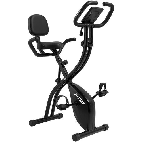 Tweedekans Fitby Hometrainer - Fitnessfiets - Opvouwbaar - Hardslagfunctie - 10 weerstandniveaus - Hometrainers fitness