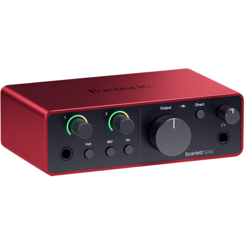 Tweedekans Focusrite Scarlett4-Solo Tweedehands