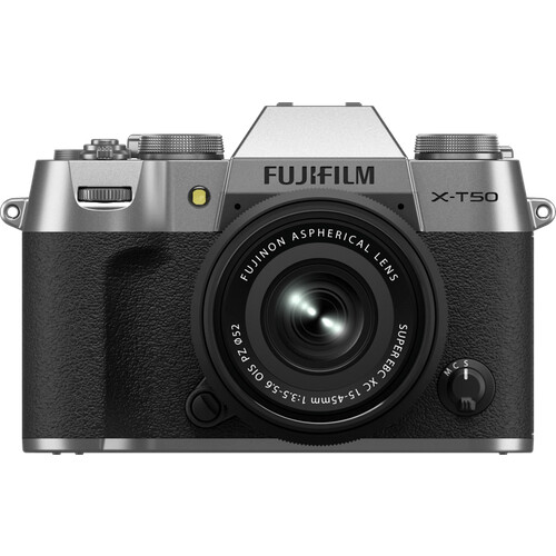 Tweedekans Fujifilm X-T50 Zilver + XC 15-45mm f/3.5-5.6 OIS PZ Tweedehands