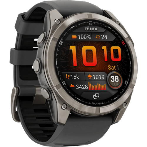 Tweedekans Garmin Fenix 8 Pro Grijs LTE 51 mm Tweedehands