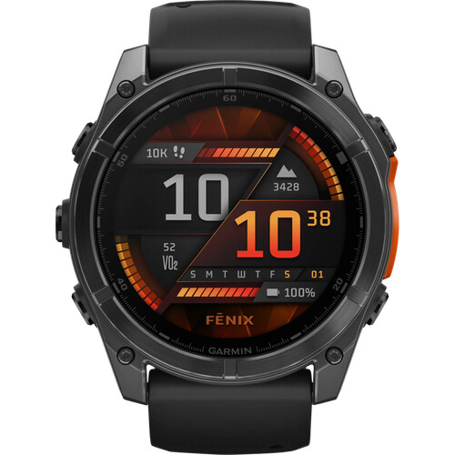 Tweedekans Garmin Fenix 8 Zwart 51mm Tweedehands
