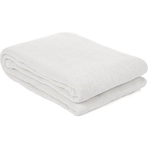 Tweedekans Gele ICA bedsprei - Helder Wit - 270 x 260 cm Tweedehands