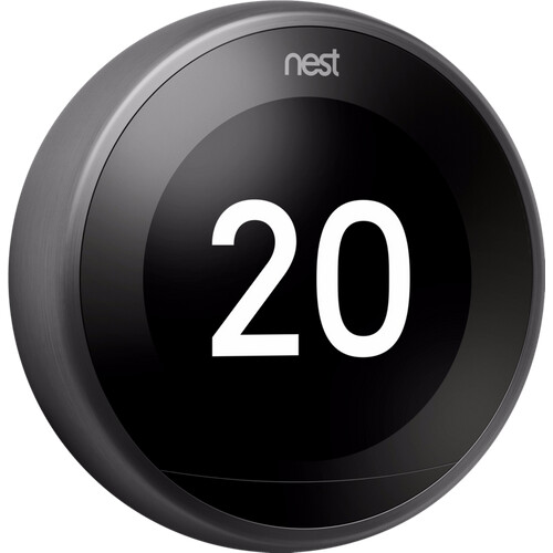 Tweedekans Google Nest Thermostaat Zwart Tweedehands