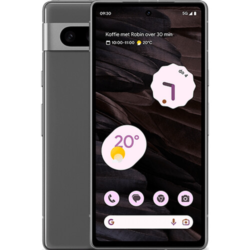 Tweedekans Google Pixel 7a 128GB Zwart 5G Tweedehands