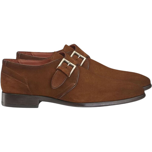 Tweedekans Greve - Gespschoen - Ribolla - Brulee - Velvet - Maat 46 Tweedehands