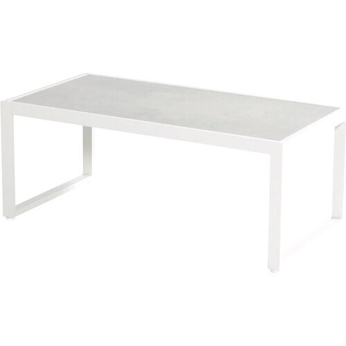 Tweedekans Hartman Tuintafel Notre Dame - Keramische Plaat - 65 x 50 x 125 cm - Wit Tweedehands