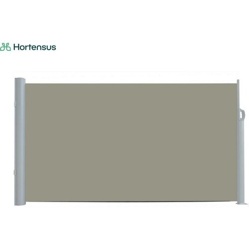 Tweedekans Hortensus - Uitschuifbaar windscherm in antraciet of beige van Hortensus - 140 x 300 cm - Beige Tweedehands