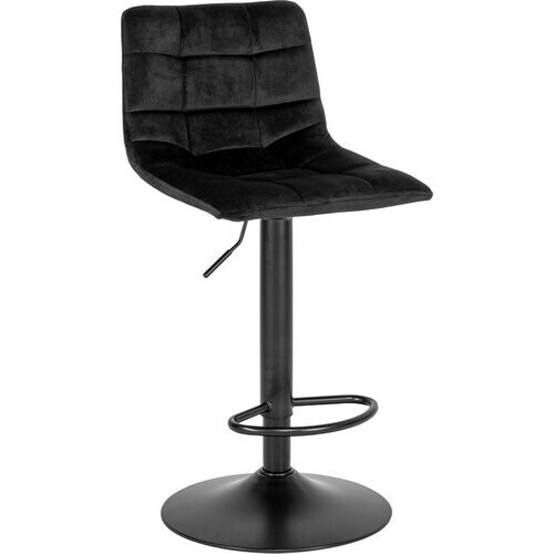 Tweedekans House Nordic Middelfart Barkruk – Draaibaar – Microleder & Metaal – Zithoogte 73 cm – Zwart Tweedehands