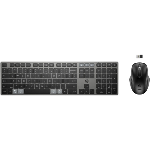 Tweedekans HP 720 Dual-Mode Draadloos Toetsenbord en Muis QWERTY Tweedehands