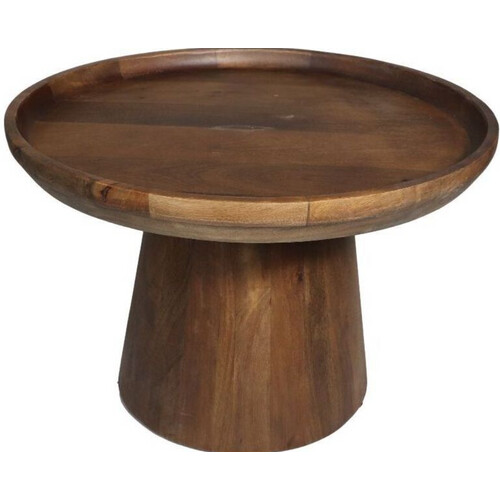 Tweedekans HSM Collection Bijzettafel Drum - 60 x 60 x 40 cm Tweedehands