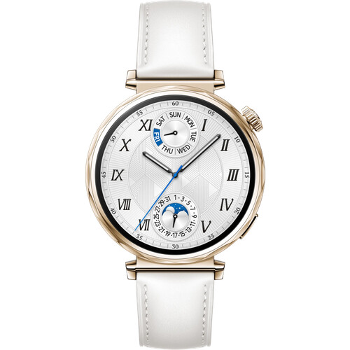 Tweedekans Huawei Watch GT5 Goud/Wit 41mm Tweedehands