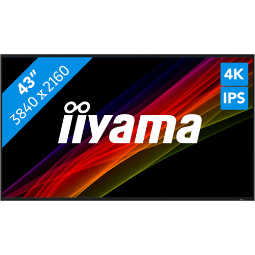 Tweedekans iiyama ProLite LH4375UHS-B1AG Tweedehands