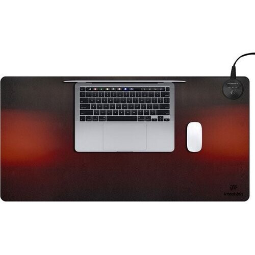 Tweedekans imoshion Verwarmde Bureau Onderlegger - 90 x 45 cm - 3 Standen - 40 tot 60 Graden - Verwarmde Muismat XXL - Bureau Accessoires - Antislip Muismat XXL - Zwart Tweedehands