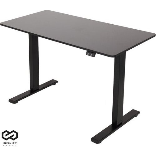 Tweedekans Infinity Goods Zit Sta Bureau - Elektrisch Verstelbaar In Hoogte - 120 x 60 CM - Zwart Tweedehands