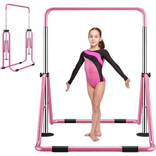 Tweedekans Inklapbaar Turnrek - Klimrek - Verstelbaar in 4 hoogtes - Rekstok - Duikelrek - Kinderen - Peuter - Voor buiten en binnen - Klimboog Tweedehands