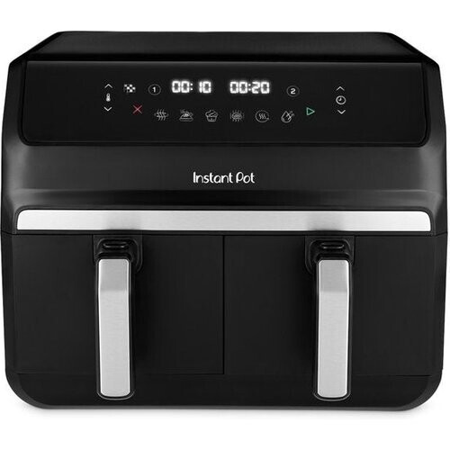 Tweedekans Instant Pot Vortex Dual Drawer 8L Airfryer – Dubbele Airfryer met 2x 4L Laden – SyncCook™ & SyncFinish™ – ClearCook – 8-in-1 – Tot 205°C – Vaatwasserbestendig Tweedehands