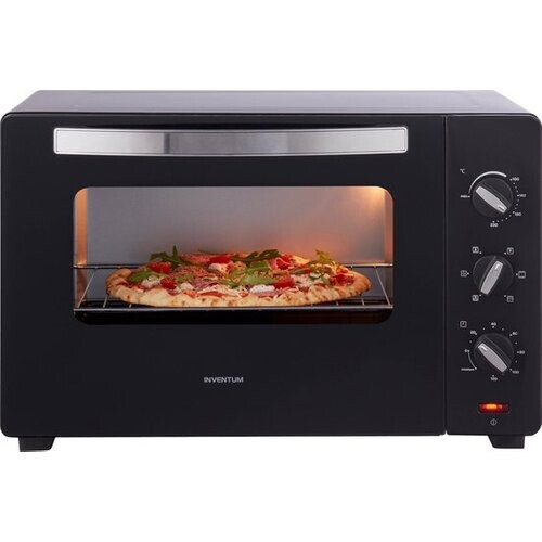 Tweedekans Inventum OV457B - Vrijstaande heteluchtoven - Draaispit - 45 liter - 2000 watt - 6 programma's - Zwart Tweedehands