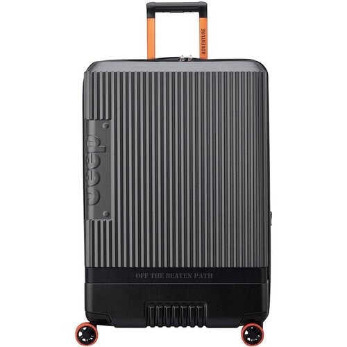 Tweedekans Jeep Koffer Deluxe Groot 76 cm Uitbreidbaar Antraciet Tweedehands