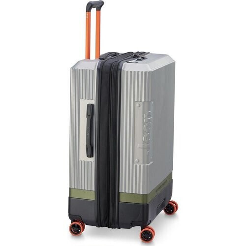 Tweedekans Jeep Trolley Koffer - Uitbreidbaar - maat L - Silver 76 cm Tweedehands