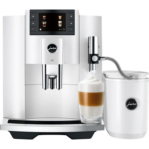Tweedekans JURA E8 Piano White (EC) Tweedehands