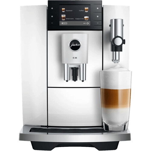 Tweedekans JURA E8 Piano White (ED) Tweedehands