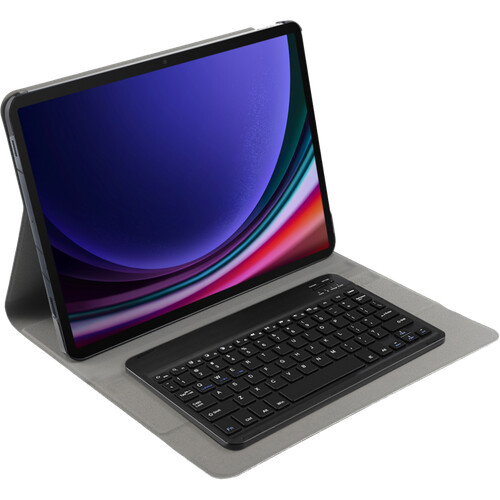 Tweedekans Just in Case Premium Samsung Galaxy Tab S10 Plus / S9 Plus Toetsenbord Hoes QWERTY Zwart Tweedehands