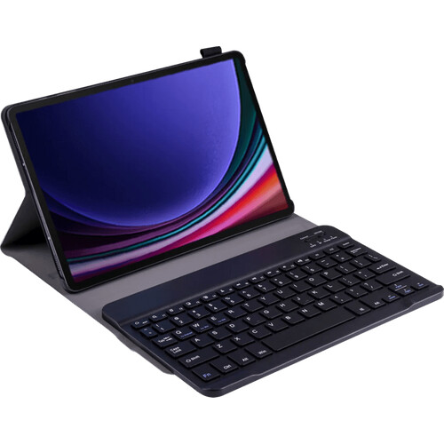 Tweedekans Just in Case Samsung Galaxy Tab S9/S9 FE/S10 FE/S10 Lite Toetsenbordhoes QWERTY Zwart