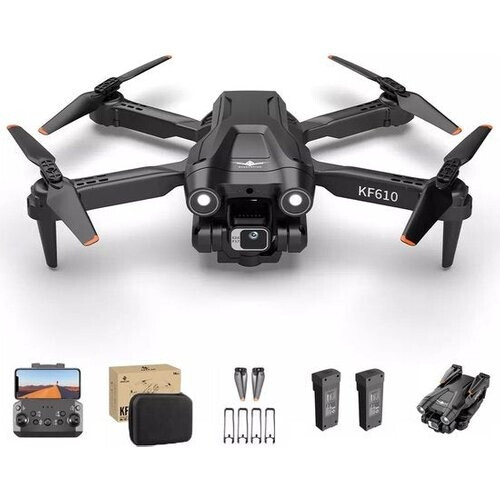 Tweedekans KF610 Quad Drone - HD Dual Camera - 65 km/h- Incl Opbergkoffer & Extra Accu Tweedehands