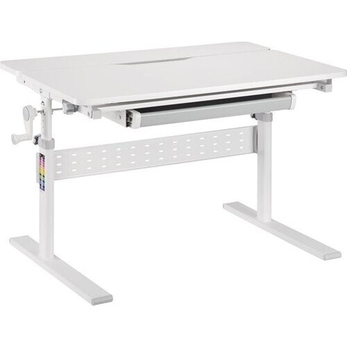 Tweedekans Kinderbureau tekentafel - ergonomisch in hoogte verstelbaar - schooltafel