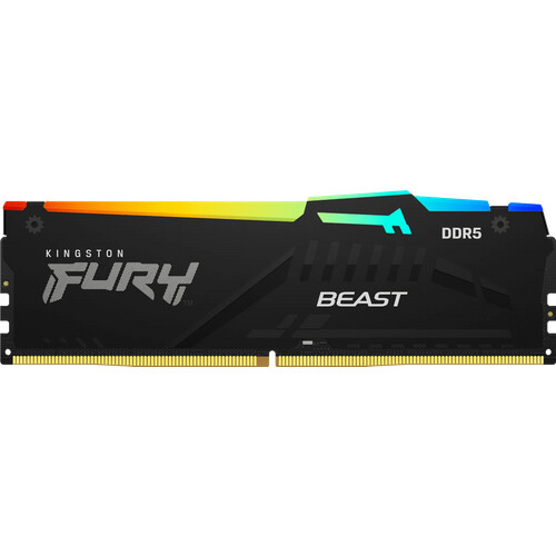Tweedekans Kingston FURY Beast RGB EXPO 32GB (2x16GB) DDR5 DIMM CL30 6000MHz Tweedehands