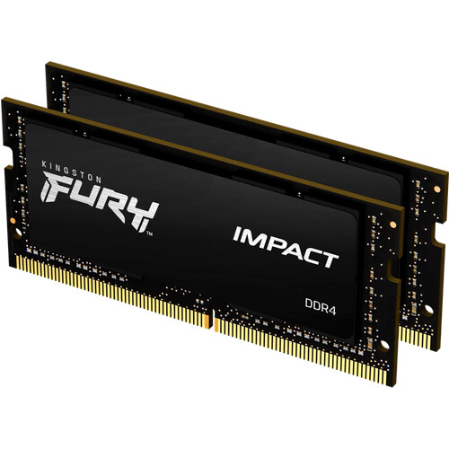 Tweedekans Kingston FURY Impact 64GB (2x32GB) DDR5 SODIMM 5600MT/s CL40 Tweedehands