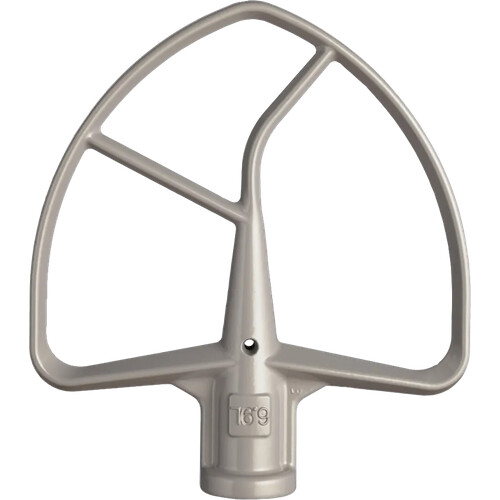 Tweedekans KitchenAid 5K7FB Platte menghaak RVS Tweedehands