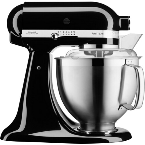 Tweedekans KitchenAid 5KSM185PSEOB Onyx Zwart Tweedehands