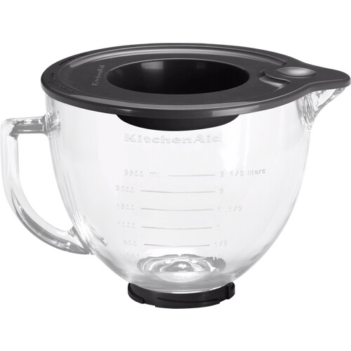 Tweedekans KitchenAid 5KSM5GB Glazen mengkom 4,7 L Tweedehands