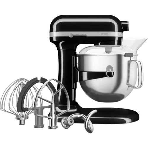 Tweedekans KitchenAid Artisan Bowl-Lift 5KSM70SHXEOB Onyx Zwart Tweedehands