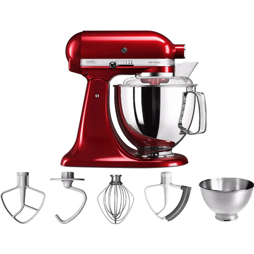 Tweedekans KitchenAid Artisan Mixer 5KSM175PS Appelrood Tweedehands