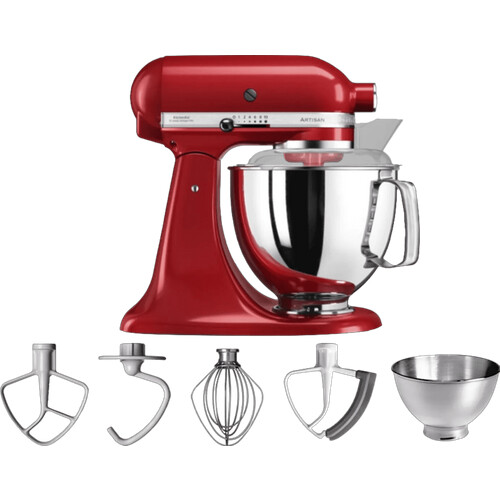 Tweedekans KitchenAid Artisan Mixer 5KSM175PS Keizerrood Tweedehands