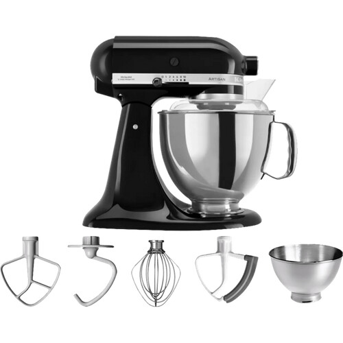 Tweedekans KitchenAid Artisan Mixer 5KSM175PS Onyx Zwart Tweedehands